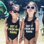 Bikini Swimsuit Swimwear 2021 Lovely Custom Children Printed Swimsuit Kids Cute Swimwear 2 Piece Little Girl Bikini