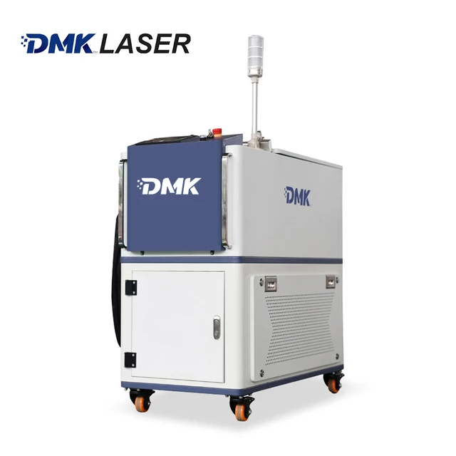 DMK High power 1500w 2000w 3000w CW Laser Cleaning Machine for oil paint rust oxide removal