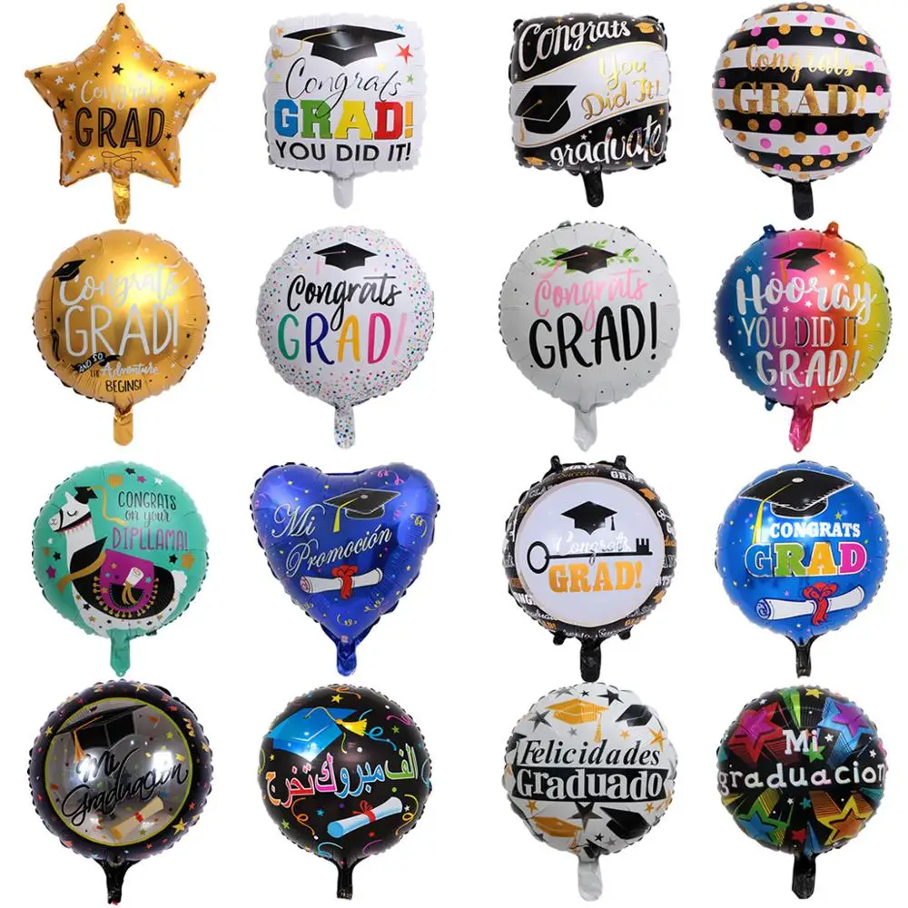 Congrats Grad Star Balloon 18/" Foil