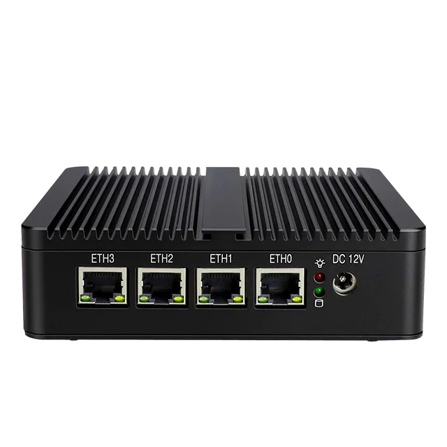 Industrial firewall Router 10th Gen Core nic mini pc Pfsense with i226 2.5G lan 4*POE optional J4125
