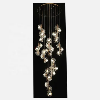 Factory Direct Hot Sale Chandelier Luxuriant Ceiling Lights Modern Living Room Lampara For Villa Hotel Apartment