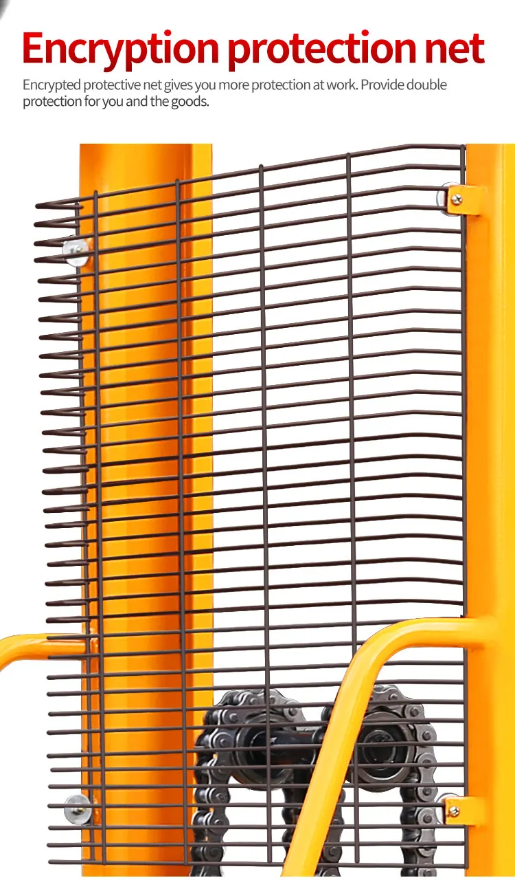 high efficiency Hand Truck hydraulic pallet lift Forklift Machine with low price manual stacker