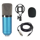 Sound GONSIN High-fidelity Sound Quality 3.5mm Metal Studio Mic Condenser Microphone For Live Broadcast