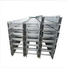 Customized Aluminum Alloy Bridge 50*50 Aluminum Alloy Trough Cable Bridge Tray Tray Type with Holes for Wiring