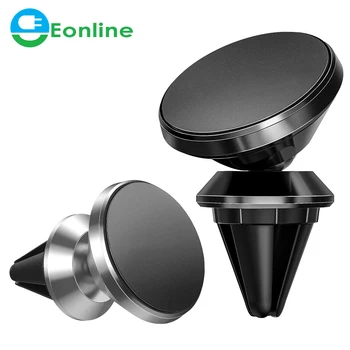EONLINE 360 Air Vent Magnetic Holder for Mobile Phone in Car GPS Navigation Universal Bracket Stand Magnet Car Phone Holder