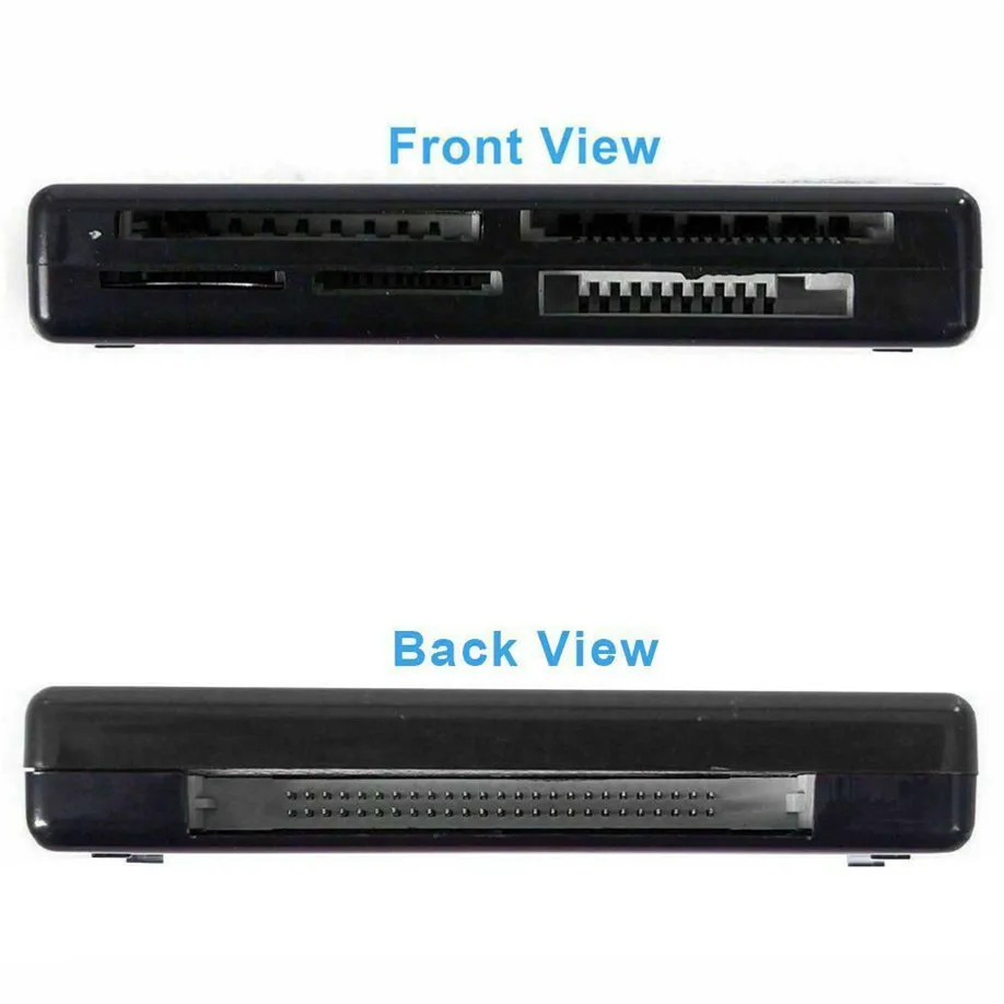 All in 1 One 26 in 1 USB 2.0 External Memory Card Reader High-Speed Adapter Cipher Box Style for PC Laptop Computer Table