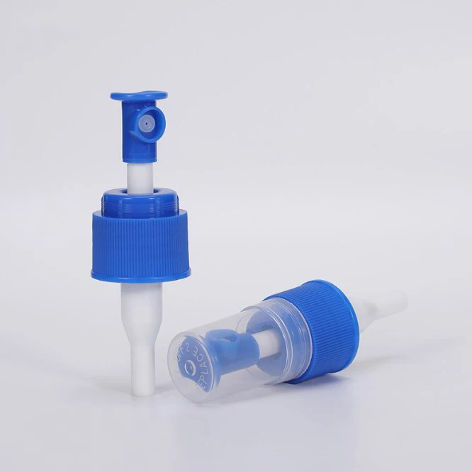 410 perfume press alcohol disinfectant atomizer spray pump blue mist sprayer fine mist perfume pump with cover-28