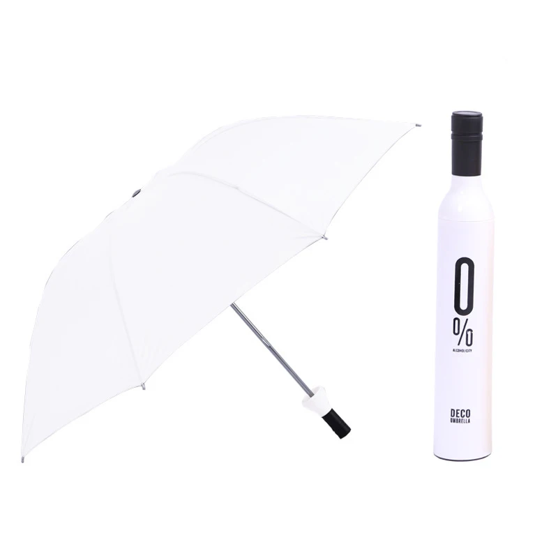 Waterproof Folding Wine Bottle Promotion Best Colorful Windproof Custom Printed  Manufacturer Umbrella