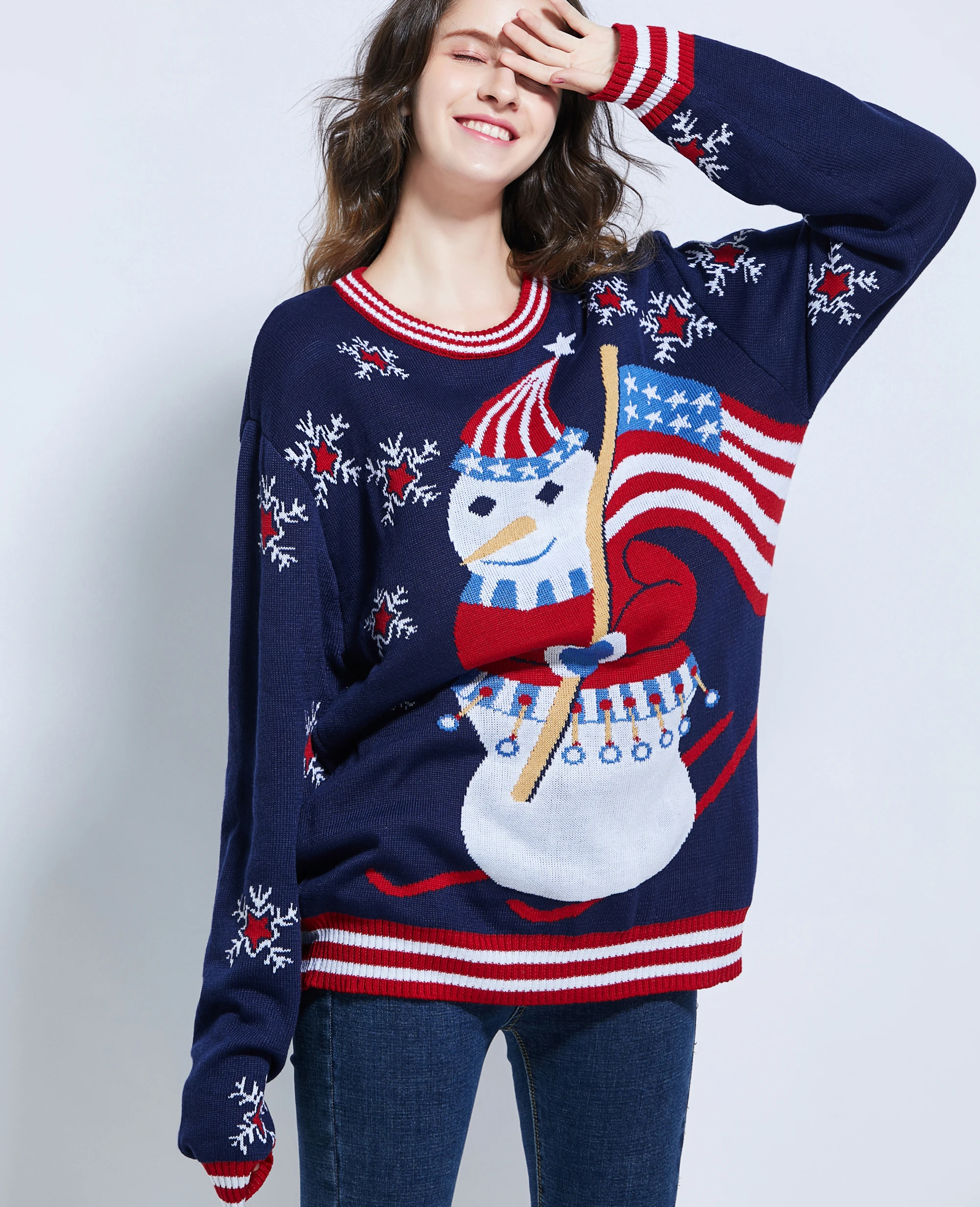  UNICOMIDEA Kids Ugly Christmas Sweaters Boys Girls LED Light Up  Knitted Pullover Xmas Jumper 7-14T : Clothing, Shoes & Jewelry