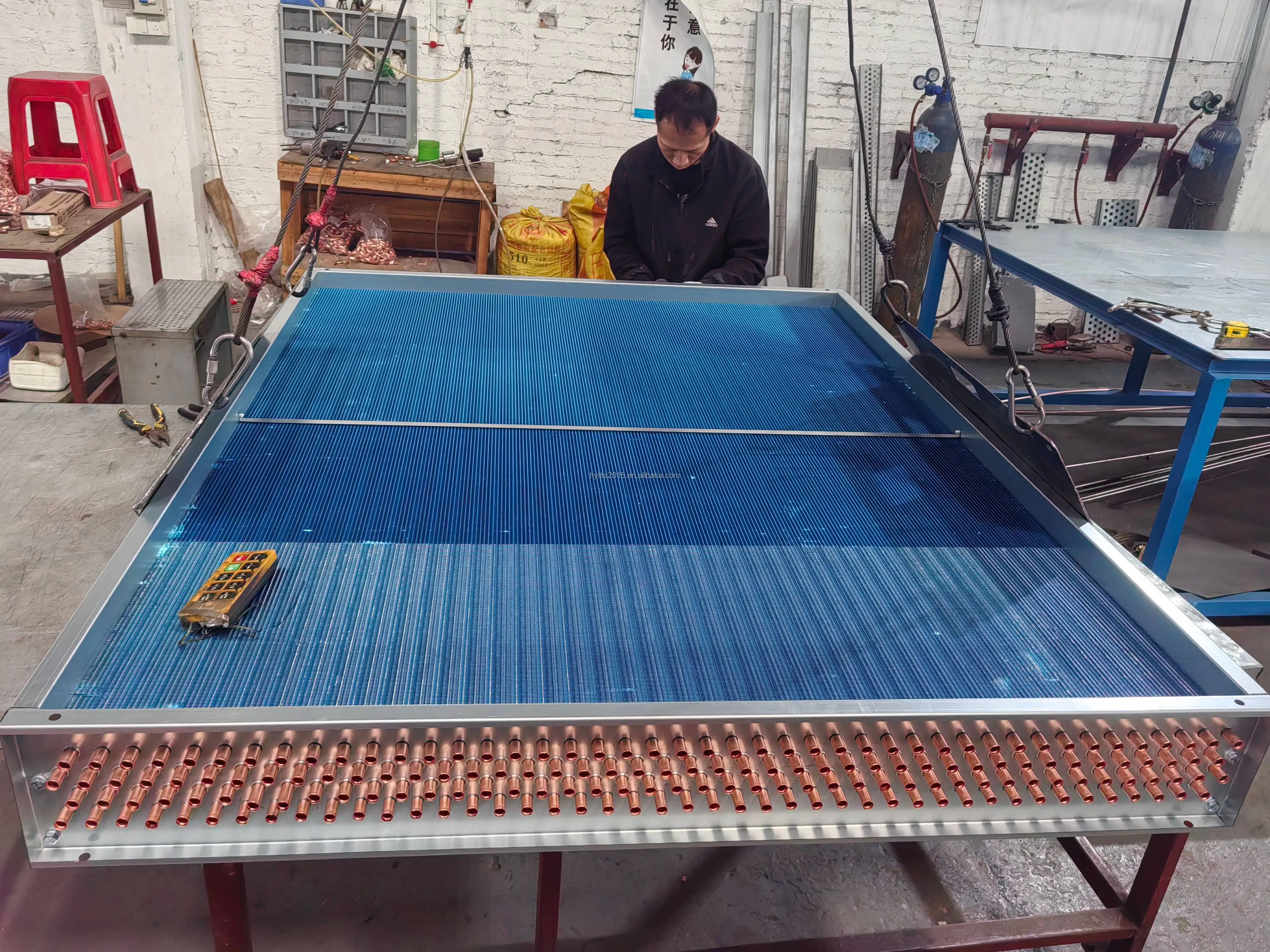 Custom Chilled Water Coil, AHU, Copper, Aluminum - detail 10