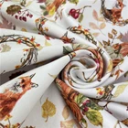 Color Manufacturers Pretty Color Christmas Cotton Custom Printed Cotton French Terry Knitted Baby Prints Wholesale Fabric