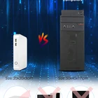 Case Computer SEALAN MINI PC I3 I5 Core 4GB/8GB RAM 128GB/240GB SSD Mini Pc Case Gaming Office Mini Computer