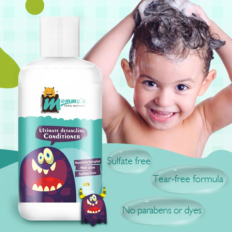 Organic Baby Hair Care Sulfate Free Kids Hair Nourishing Conditioner Non  Knots And Tangles Free - Buy Sulfate Free Conditioner,Kids Hair Conditioner,Baby  Hair Care Product on 