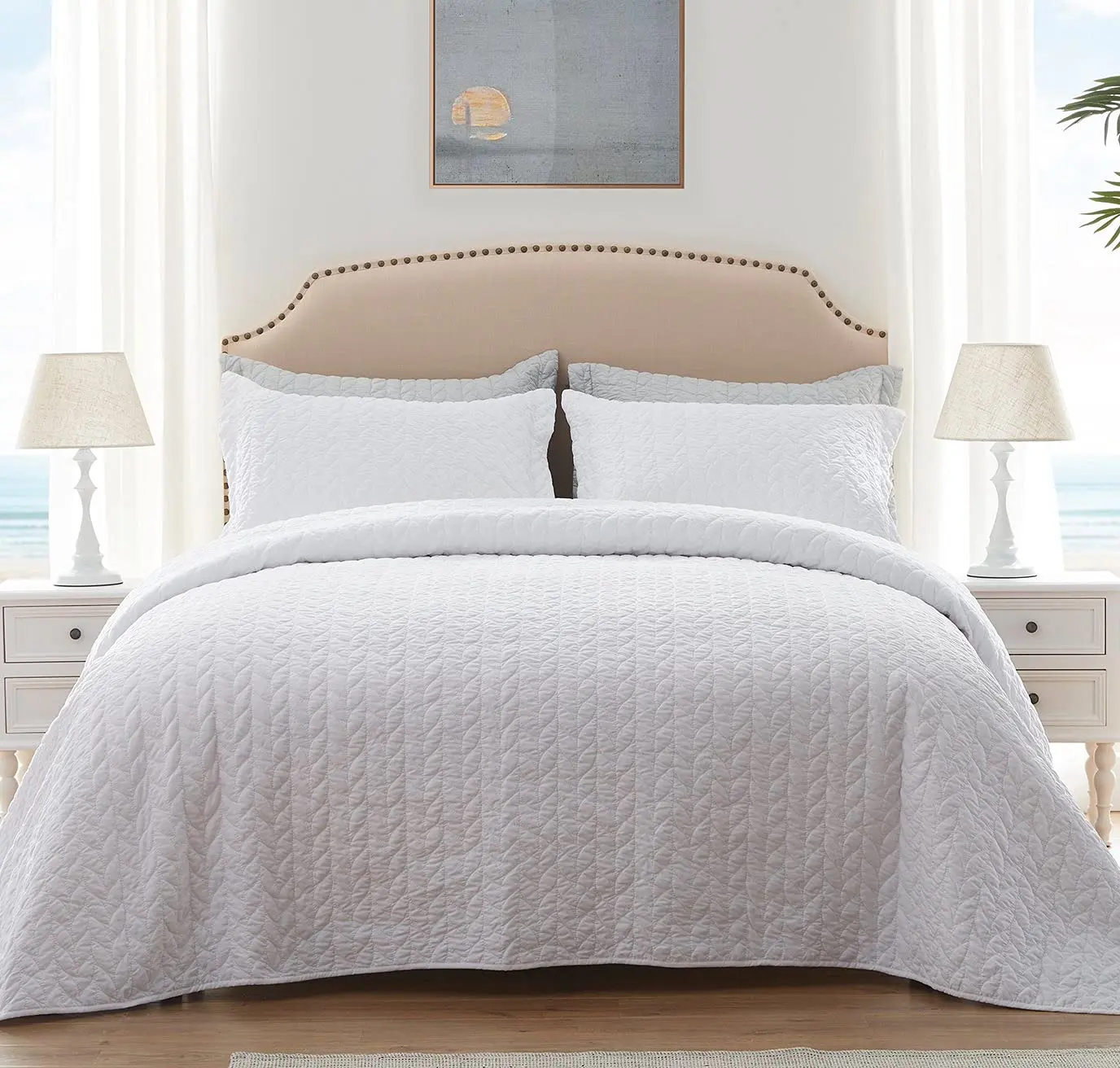 New Design Good Quality Coverlet Set Bedspread Set Colorful Cheap