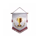 Sale Hot Sale Satin Custom Double Side Printed Gift Flag Football Set Sports Sublimated Pennant