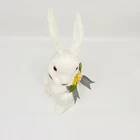 Holiday New Fashion Holiday Dress Up Gift Animal Toy White Easter Bunny