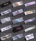 Factory Hot Sale Wholesale Custom Size Cotton Cloth Garment Woven Brand Clothing Label Damask Woven Logo