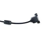 USB Type A Female Panel Mount With Screws To Pitch 2.0mm Mini 5pin Data Printing Extension Cable 30cm