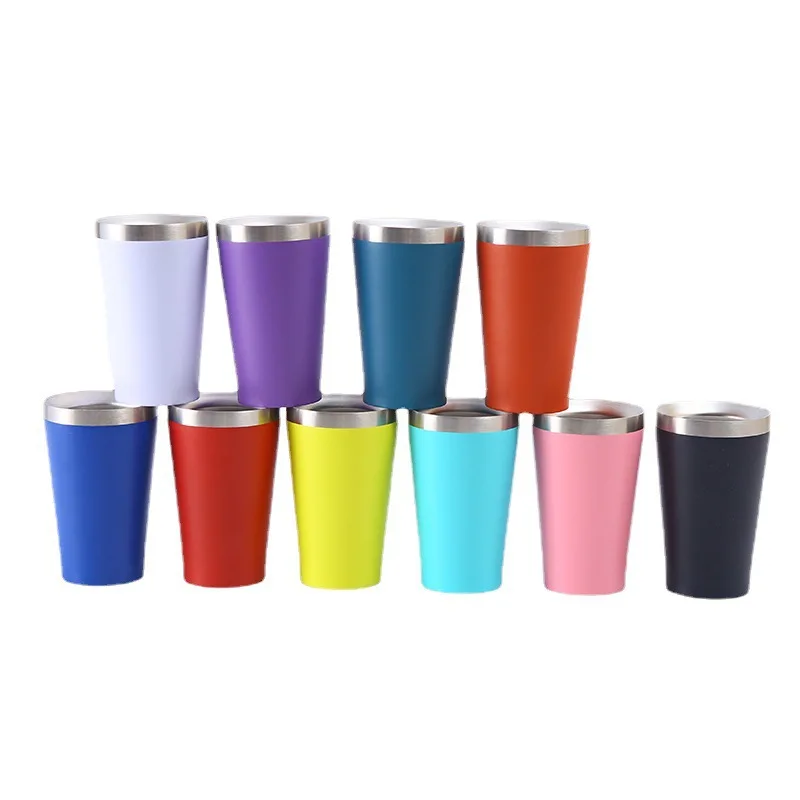 5oz mini car cup 304 stainless steel double-layer vacuum insulation cup household keep cold beer mug wholesale custom logo