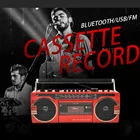 Recorder Cmik Mk-132 BT Vintage Cassette Recorder Player Am/fm/usb Portable Radio