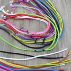 Ipod URIZONS Wired Headset With Microphone For Iphone Ipod Ipad Shoelace Covered Cord In Ear Earphones