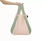 Bag Fashion Shoulder Bag For Beach Or Picnic Canvas With Custom Cartoon Printing