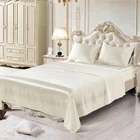 Bedding Set Duvets And Duvet Covers Satin Silk Bedding Set Duvet Cover 4pcs Each Set For Home Hotel Spa