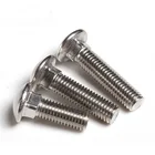 Bolt Manufacturer 304 Stainless Steel Carriage Bolt ANSI/ASME B18.5 5/16"-18x3-1/2"
