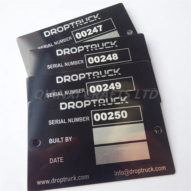 product equipment barcodes tracking id nameplate inventory marking metal qr labels fixed asset tags-6