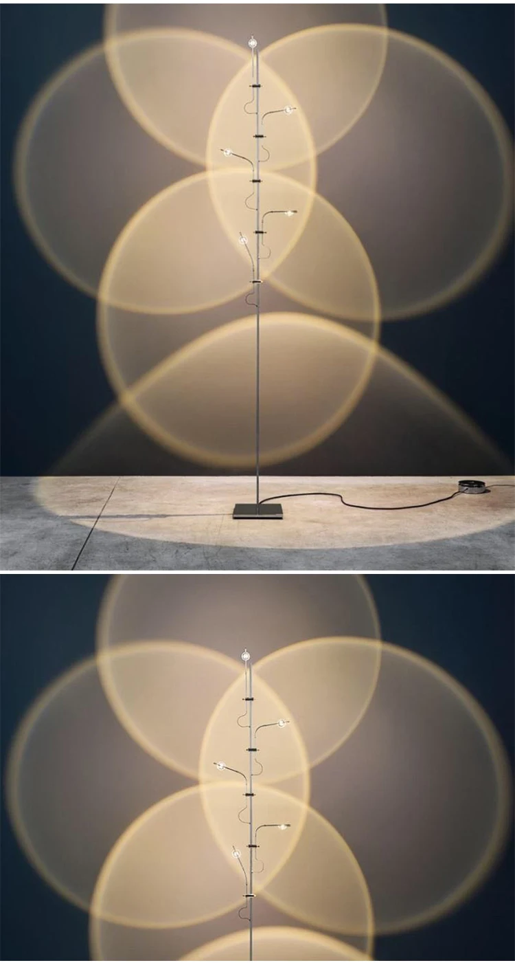 pmu8301 new design indoor decoration bedroom living room stainless steel crystal led floor light -1