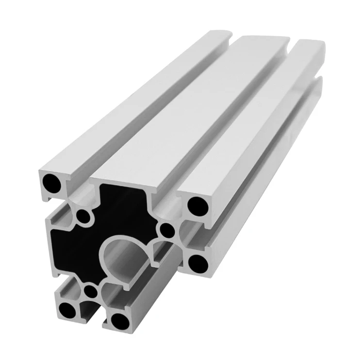 60L T Slot Aluminium Profile Extrusion Right Angle Aluminium Profile Industrial Aluminium Profile for Workbench factory