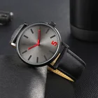 Watch Sports 2021 Design Your Own Customized Personalized Leather Strap Wrist Watch For Men Wholesale