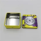 Metal Metal Box Promotion Custom Square Mint Metal Tin Box