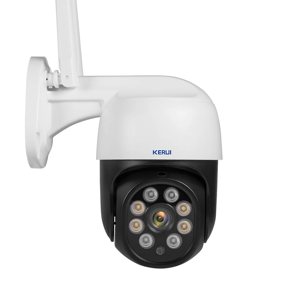 caméra de Surveillance extérieure PTZ IP WIFI hd 1080P KERUI KERUI dispositif Tuya 