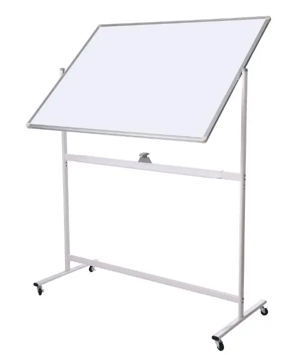 Hot Sale Customized Tempered Magnetic Double Sided Mobile Glass Whiteboard factory