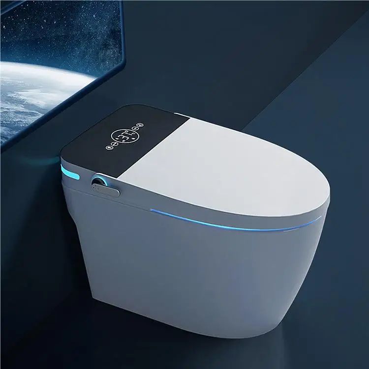 Tarpul One Piece Ceramic Bathroom Smart Intelligent Toilet Floor Mounted Automatic Cleaning & Heated Seat Bidet details