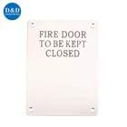Plate Door Door Plate Stainless Steel Metal Sign Plate For Fire Rated Door