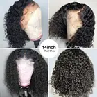 Hair Wig 10 Inch Unprocessed Remy Brazilian Hair Lace Front Bob Wig For Black Women