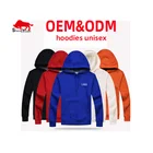 Hoodie Unisex Blank 2021 High Quality Hoodie Men's And Women's Unisex 100% Cotton Solid Color Blank Hoodie