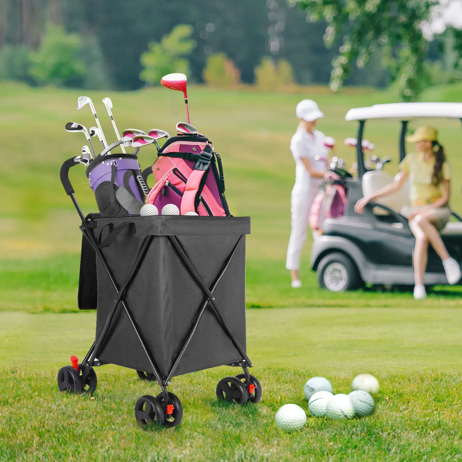 Foldable Waterproof Pet Stroller Large Size Multifunctional Travel Cart for Cats Dogs Outdoor Use Pet Supplies details