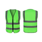 Vest Waistcoats 2021 High Visibility Reflective Vest Construction Vest Safety Waistcoats