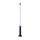 Factory wholesales top quality outside pole light galvanized street steel lighting lamp pole