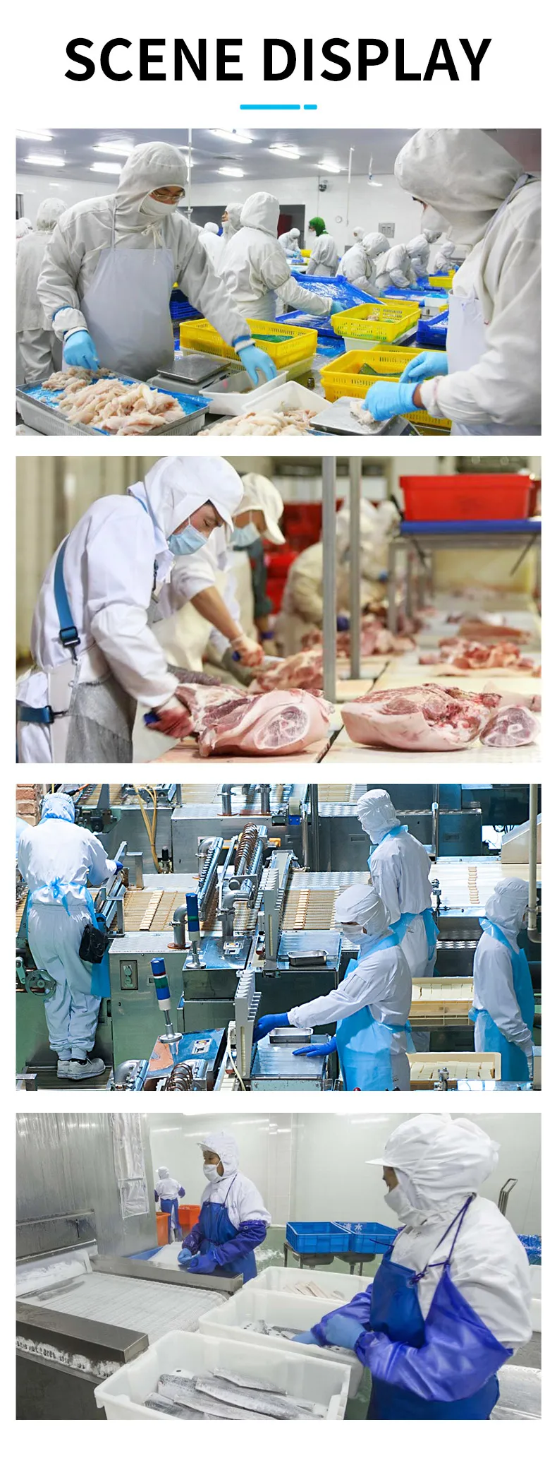 Polyester-Cotton Food Processing Cap for Hospital Cleanroom and Food Factory - Breathable Dustproof Workshop Cap