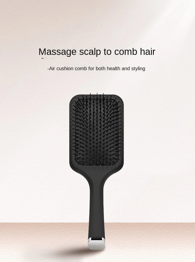 Paddle Pad Brush Plastic Detangling Hair Brush Customized Hair Brush with Logo supplier