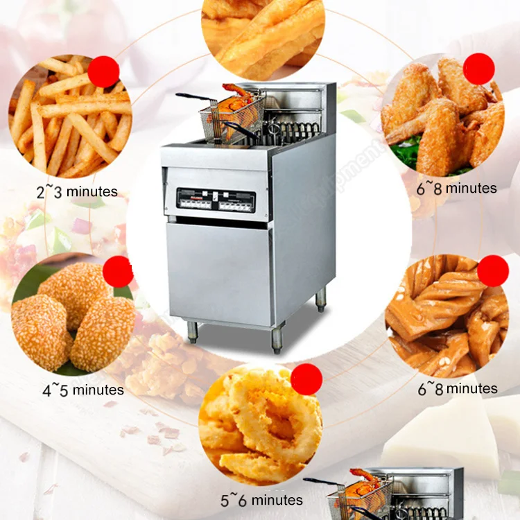 Fully Automatic Ventless Deep Fryer 2021 Pressure Cooker Electric Air