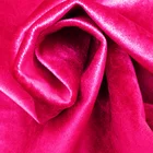Shiny Cloth Shiny Fabric 100% Polyester Shiny Metallic Cloth Italian Velvet Knit Shoe Fabrics