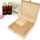 Wooden Essential Oil Box Oil Storage For Aromatherapy Oils Bottle Box Case For 5ml 10ml Bottles Tubes Accessories