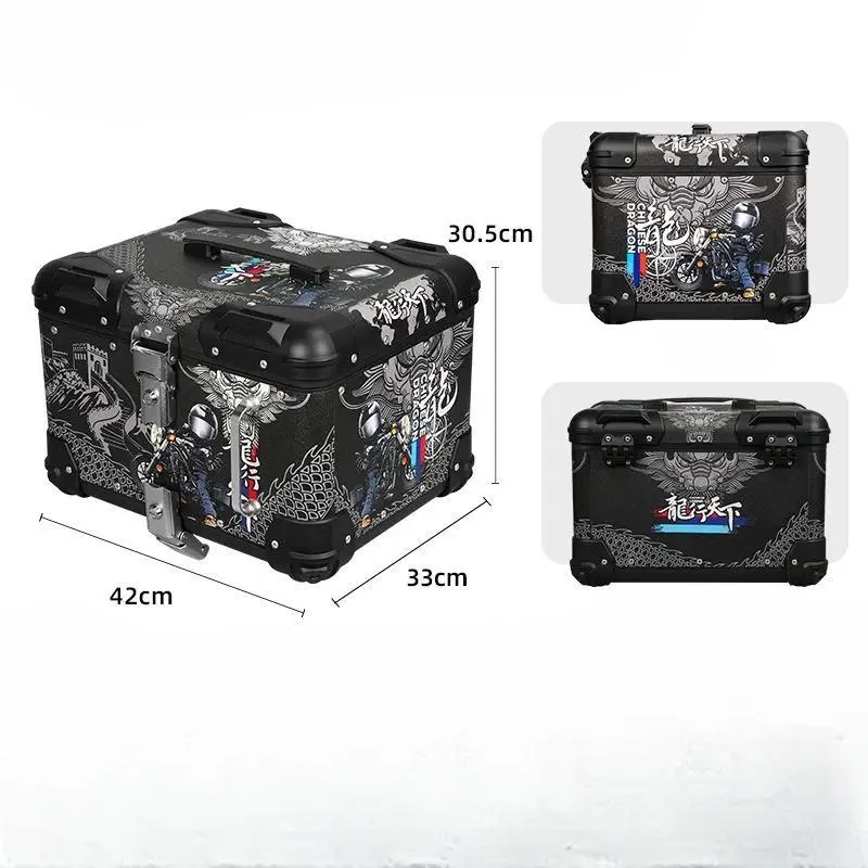 Universal Customized Motorcycle ABS Motorcycle Rear Tail Box
