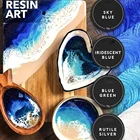 Colors Mica Cosmetic Pigment 24 Colors Certified Mica Powder Cosmetic Set Pearl Pigment For Resin