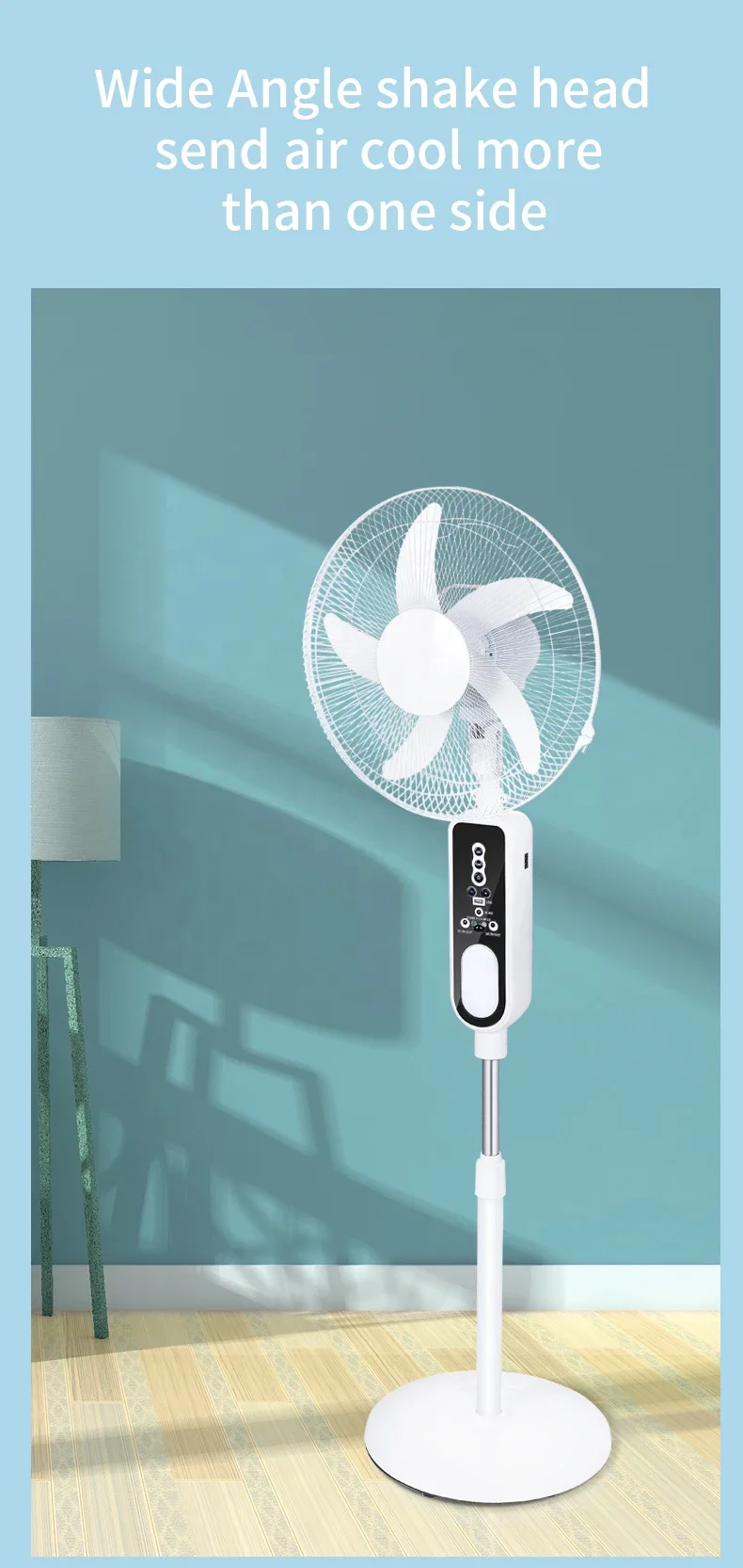 Electric Solar Fan, 12V, Brushless - detail 14